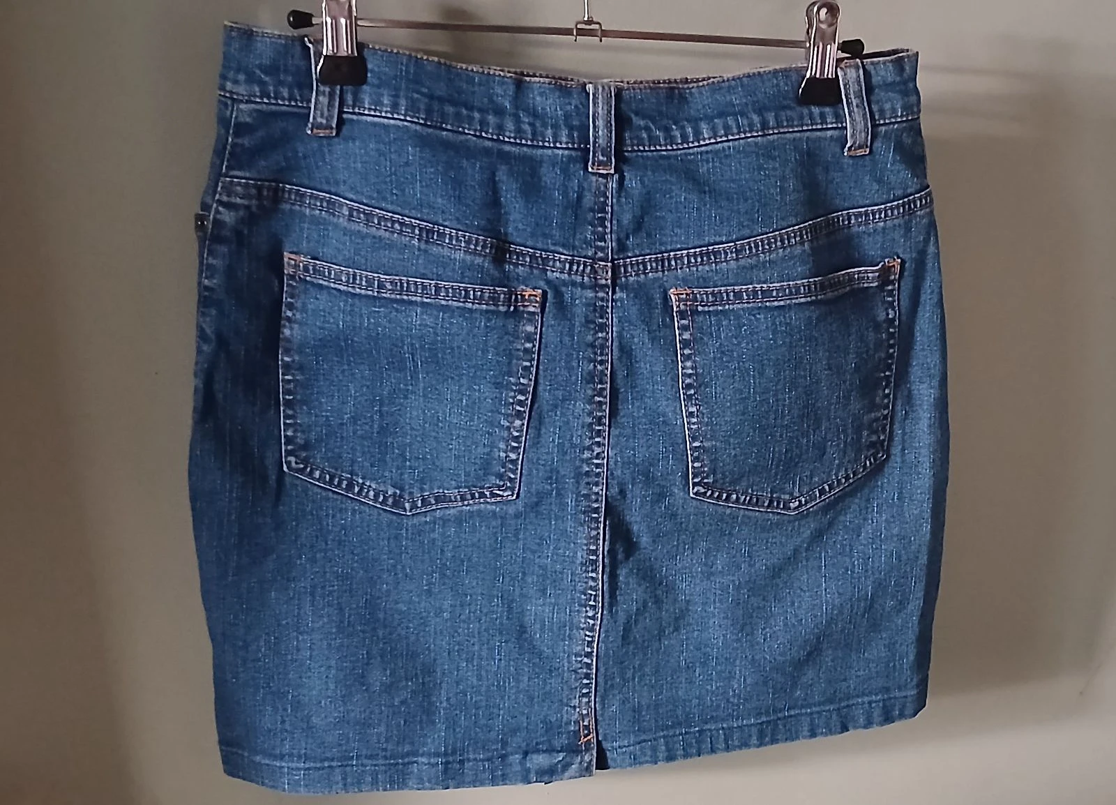 Falda vaquera azul talla 40/42 (M/L) - Ligeramente elástica – photo 2